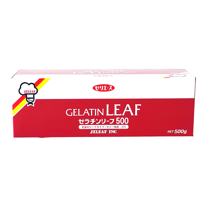 ゼラチンリーフ500 500g パッケージ