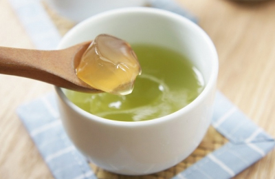 お茶ゼリー